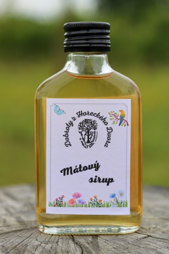 Mátový sirup